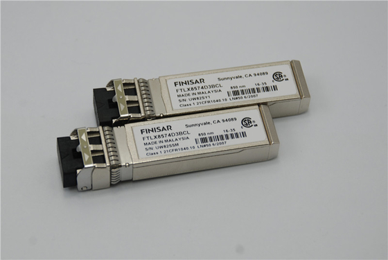Φινισάρ FTLX8571D3BCL 10Gb/s 850nm πολυμέθοδος Datacom SFP+ οπτική μονάδα δέκτη