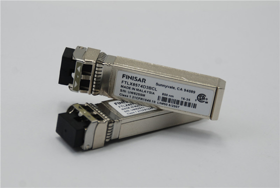 Φινισάρ FTLX8571D3BCL 10Gb/s 850nm πολυμέθοδος Datacom SFP+ οπτική μονάδα δέκτη