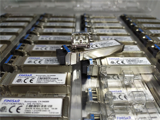 Φινισάρ FTLC1154RDPL 10km 100GBASE-LR4 QSFP28 SMF Οπτική Μονάδα Πιστολήπτη