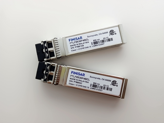 Φινισάρ FTLF8536P4BCV 25G SR Σύντομο μήκος κύματος 850nm SFP28 Οπτικός δέκτης