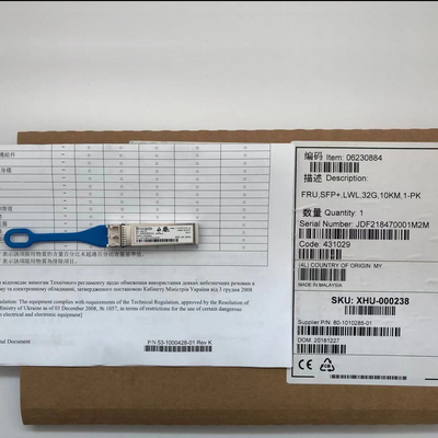 Μπροκάτ 57-1000332-01 XBR-000238 32G 1310nm 10km SFP+ Μοδούλη οπτικών ινών με FC συνδετήρα