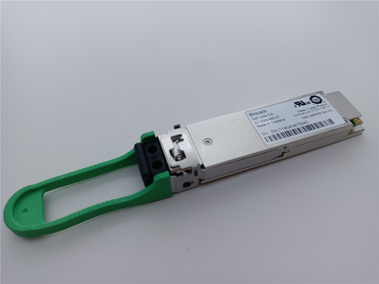 Μπροκάτ 57-1000480-01 XBR-000285 128G QSFP28 2km 1310nm SMF Transceiver Module με συνδετήρα LC