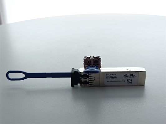 57-1000488-01 Brocade XBR-000498 Μονάδα 16G FC SFP+ LWL 10KM Duplex SMF Οπτικός Πιστολήπτης