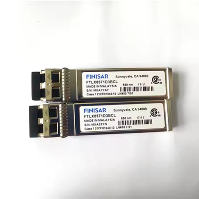 Finisar FTLX8571D3BCL 10Gb/s 850nm Multimode Datacom SFP+ Οπτικός δέκτης δέκτη για 10G Ethernet MPO POE 4G Συμβατό SM