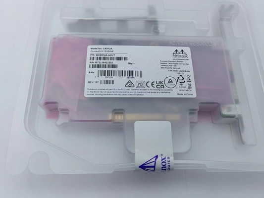 Mellanox Connectx-5 3.0x8 25Gbit Δύο κάρτες επέκτασης προσαρμογέα δικτύου SFP28 PCIe MCX512A-ACAT