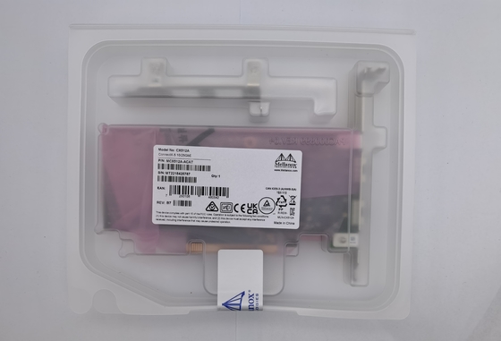 Mellanox Connectx-5 3.0x8 25Gbit Δύο κάρτες επέκτασης προσαρμογέα δικτύου SFP28 PCIe MCX512A-ACAT
