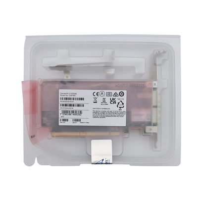 Mellanox MCX516A-CCAT ConnectX-5 EN 100GbE Διπλή θύρα QSFP28 PCIe3.0 X 16 Interface Card Tall&Short Bracket 4G Fiber Connectivity