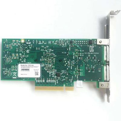 Hot Selling Mellanox MCX314A-BCCT 40/56GbE Dual-Port QSFP PCIe3.0 8 8GT/s Network Interface Card Tall Fiber Optic Equipment