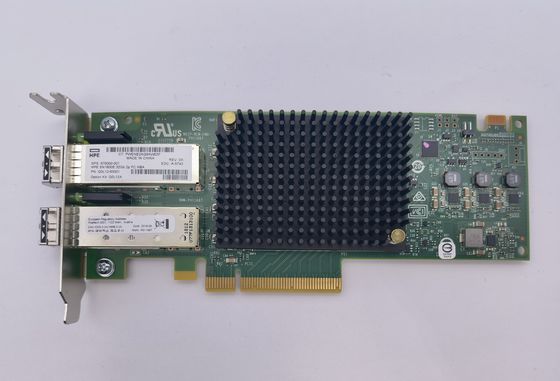 Emulex SN1600E Dual Port 32Gbps Wired FC HBA SFP+ Network Server External SAN Storage Adapter