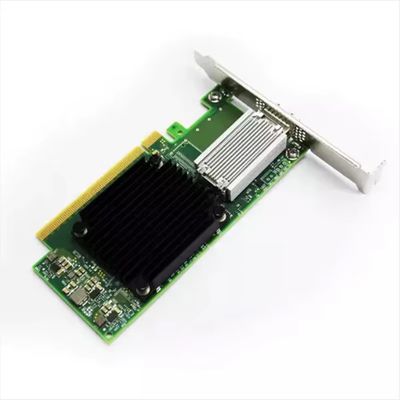 Mellanox MCX515A-CCUT QSFP28 ConnectX-5 Fiber Optic Adapter Μονής Θύρας για Ethernet 4G Ψηλό Βραχίονα 1 Έτους Εγγύηση DC 12V