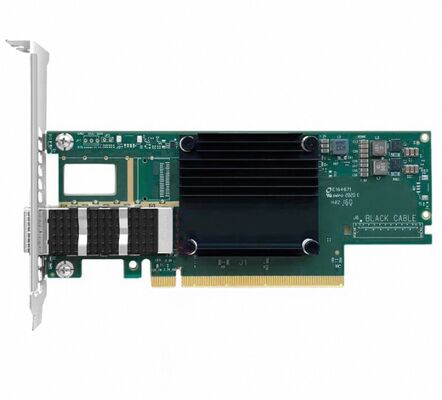 Mellanox MCX653105A-EFAT Connect X-6 VPI Adapter PCIe HDR100 EDR IB και 100GbE Single-Port QSFP56 Ethernet Network Card σε απόθεμα
