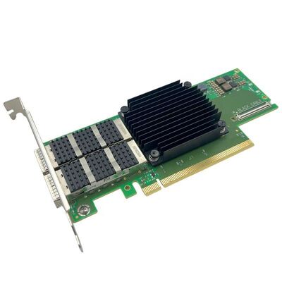 Mellanox ConnectX-6 Series Ethernet Adapter MCX653106A-EFAT PCIe4.0 X16 Εσωτερική διπλή θύρα 100Gb/s QSFP56 Εφαρμογή διακομιστή
