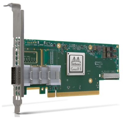 NVIDIA Connect-6 VPI Series MCX654106A-HCAT Ethernet Network Interface Card PCIe 3.0x16 Διπλή θύρα 200Gb/s Διακομιστής QSFP56