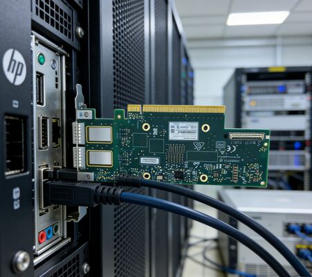 CX653106A HPE 100G Ethernet Dual Port PCIe Server NIC Internal