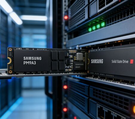 Samsung MZQL23T8HCLS-00B7C 3.84TB Enterprise SSD PCIe 4.0 U.2 NVMe 1.4 για κέντρο δεδομένων διακομιστών