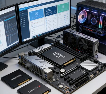 Samsung MZQL23T8HCLS-00B7C 3.84TB Enterprise SSD PCIe 4.0 U.2 NVMe 1.4 για κέντρο δεδομένων διακομιστών