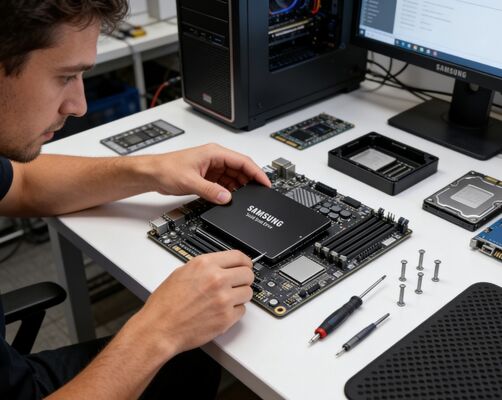 Samsung MZQLB7T6HALA-00W07 7.68TB PCIe 3.0 NVMe U.2 Enterprise SSD για κέντρο δεδομένων διακομιστών