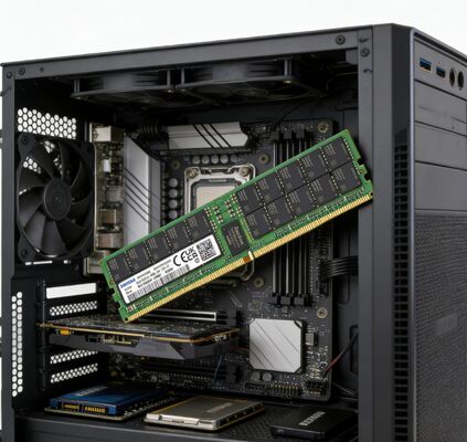 Samsung M321R8GA0PB0-CWMCJ 64GB DDR5 5600MT/s (PC5-44800) ECC RDIMM 2Rx4 1.1V Μνήμη RAM Διακομιστή