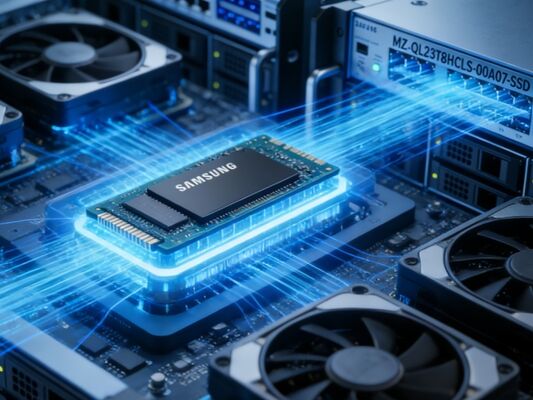 Samsung MZQL23T8HCLS-00A07 3.84TB Enterprise SSD U.2 PCIe 4.0 NVMe 1.0 DWPD 5-ετής Εγγύηση Solid State Drive