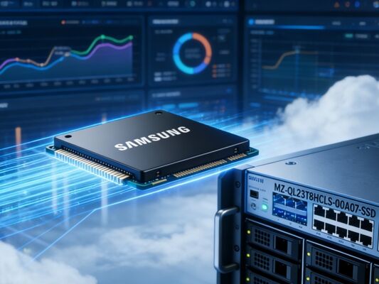 Αρχικό Samsung 3.84TB U.2 SSD MZQL23T8HCLS-00A07 PCIe 4.0 NVMe TLC Enterprise SSD για αποθήκευση cloud server