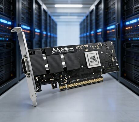 Προσαρμογέας 400 Gb NDR VPI MCX75310AAS-NEAT ConnectX-7 Μονό σύστημα OSFP για σύμπλεγμα κέντρων δεδομένων AI HPC