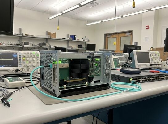 Κάρτα Διασύνδεσης Δικτύου NVIDIA MCX75310AAS-NEAT ConnectX-7 VPI Μονής Θύρας OSFP 400GbE NDR InfiniBand PCIe5.0 x16