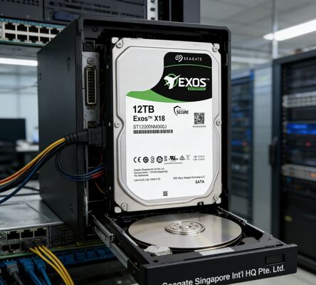 Seagate Exos X18 ST12000NM000J 12TB 7200RPM SATA 6Gb/s Enterprise σκληρός δίσκος