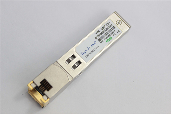 Συμβατό FCLF8522P2BTL 100m Gen2 rj-45 οπτικός πομποδέκτης χαλκού SFP