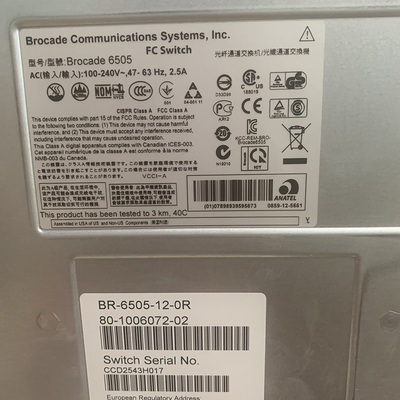 Διακόπτης καναλιών ινών BR-6505-12-16g-0R 16gb