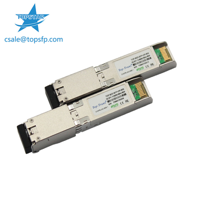 10 Gb/S BIDI SMF 80KM οπτικών ινών ενότητα DDM με το συνδετήρα LC