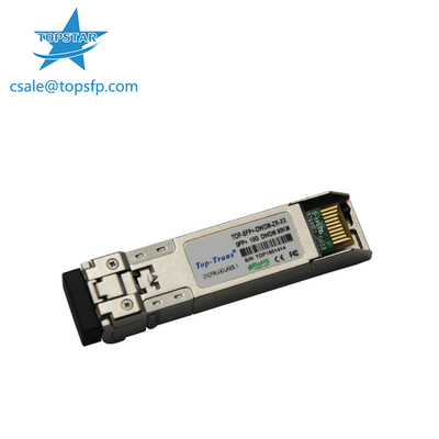 DWDM 80KM ενιαίος πρότυπος LC οπτικών ινών SFP συνδετήρας ενότητας 10G