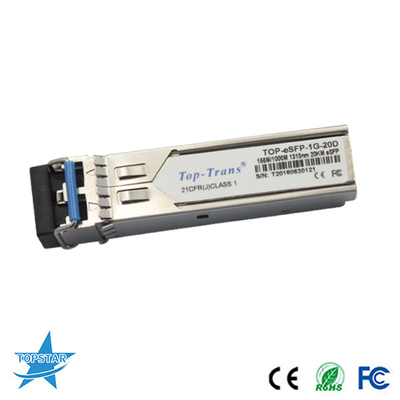 10gbase-τ χαλκού SFP+ οπτική ενότητα ινών SFP πομποδεκτών RJ45 διπλή