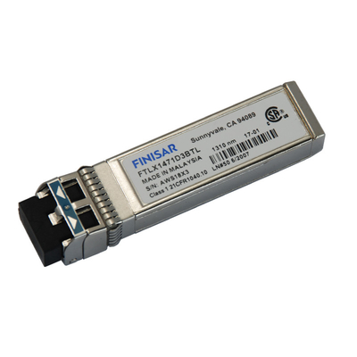 Finisar FTLX1471D3BTL Iindustrial οπτικός πομποδέκτης τρόπου ενότητας 10G SFP ενιαίος