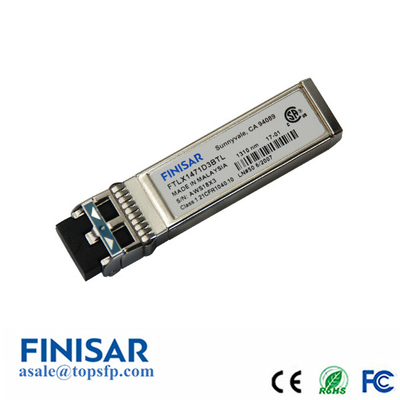 Finisar FTLX1471D3BTL Iindustrial οπτικός πομποδέκτης τρόπου ενότητας 10G SFP ενιαίος