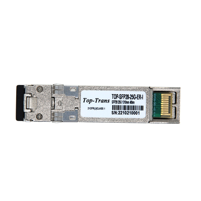 ΩΧΡΗ 25G SFP28 ενότητα διπλό LC 40KM SMF 25gbase-ER σύννεφων