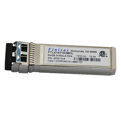 Αρχικό Finisar FTLX1471D3BCL 10G SFP+ 10km οπτική ενότητα