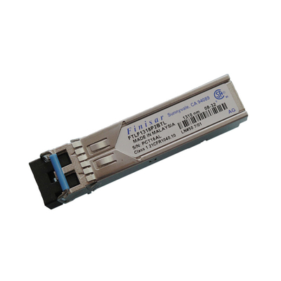 Συμβατός οπτικός πομποδέκτης SMF SFP 1.25G 1310nm 10km FTLF1318P2BTL SFP