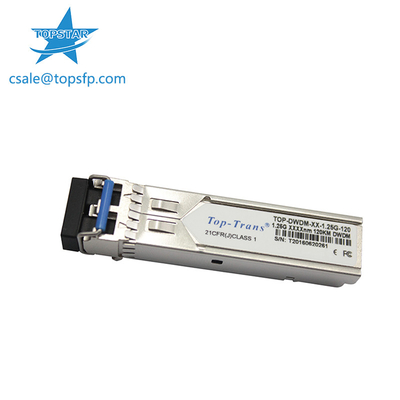 οπτική ενότητα πομποδεκτών 1310nm 120km SMF SFP 1.25G DWDM SFP
